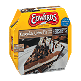 Edwards  hershey's creme pie in a chocolaty cookie crust Left Picture